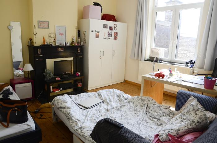 Kot 16 m² à Liège Botanique / rue Saint-Gilles / Jonfosse