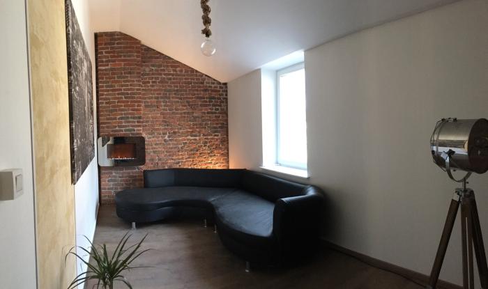 Chambre style loft Américain