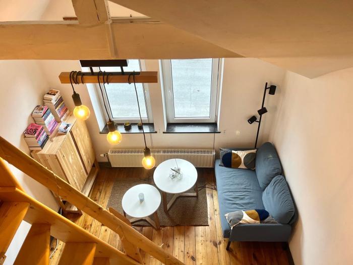 单人间 35 m² 在 Liege Sainte-Walburge