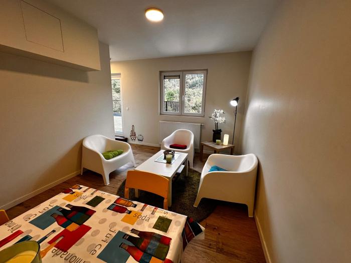 Sallon et salle à manger privé