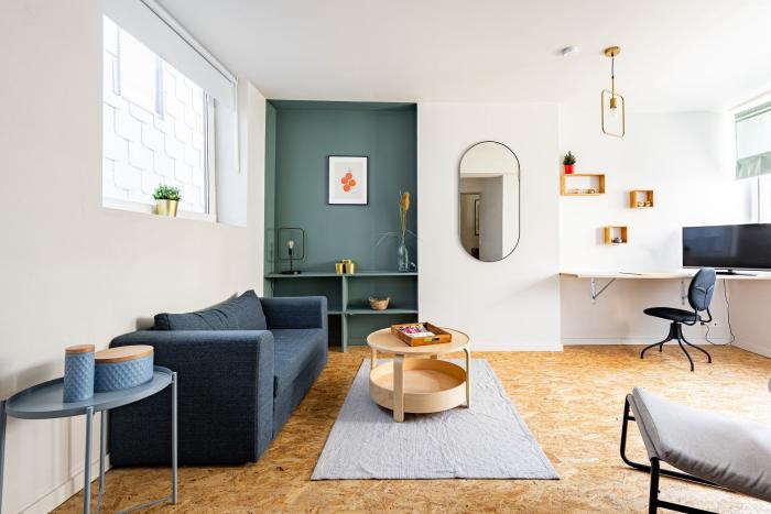 单人间 65 m² 在 Liege Outremeuse