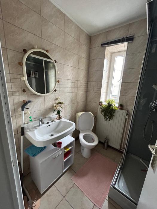 La salle de douche
