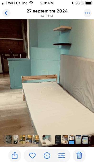 Studio 19 m² à Liège Botanique / rue Saint-Gilles / Jonfosse