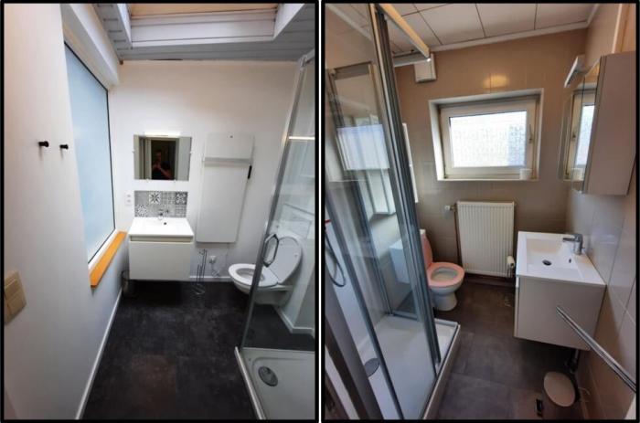 Deux salles de bain