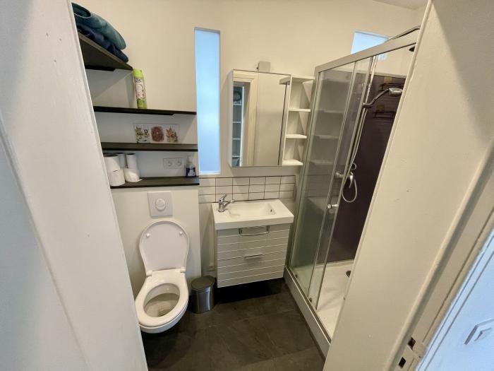 Salle de douche + WC