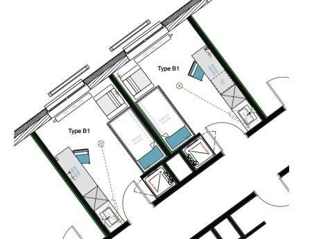 Chambre en résidence