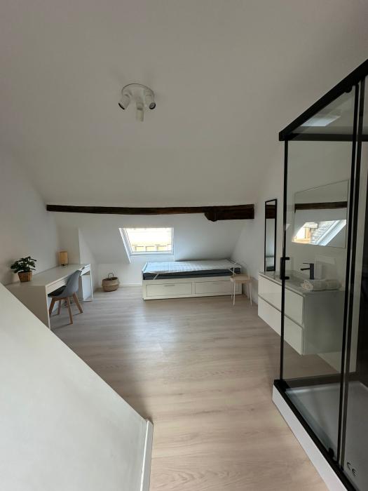 The rooms are fully furnished