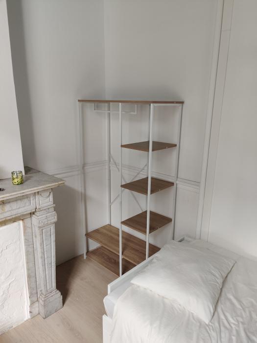 Penderie chambre bleue