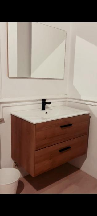 évier chambre bleue