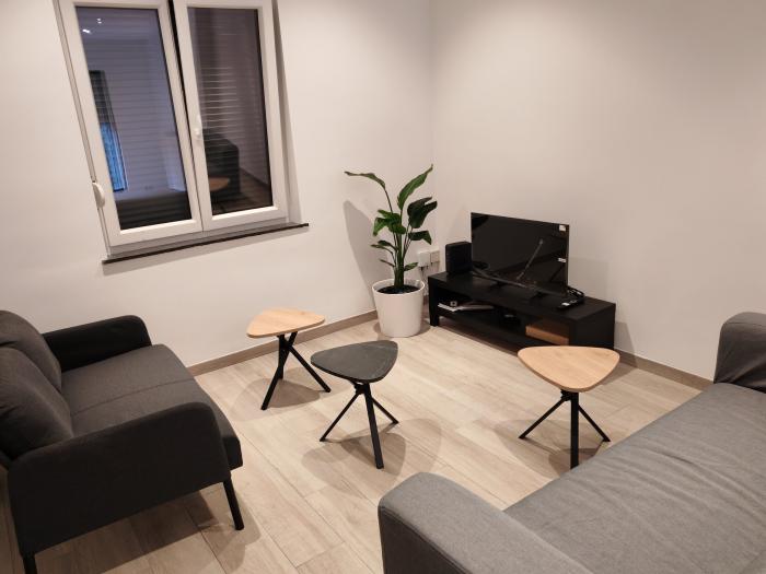 Salon spacieux et cosu