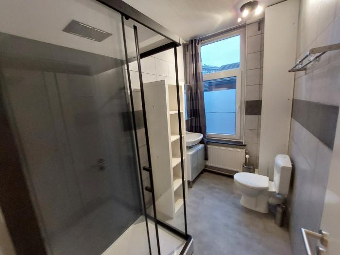 La salle de douche