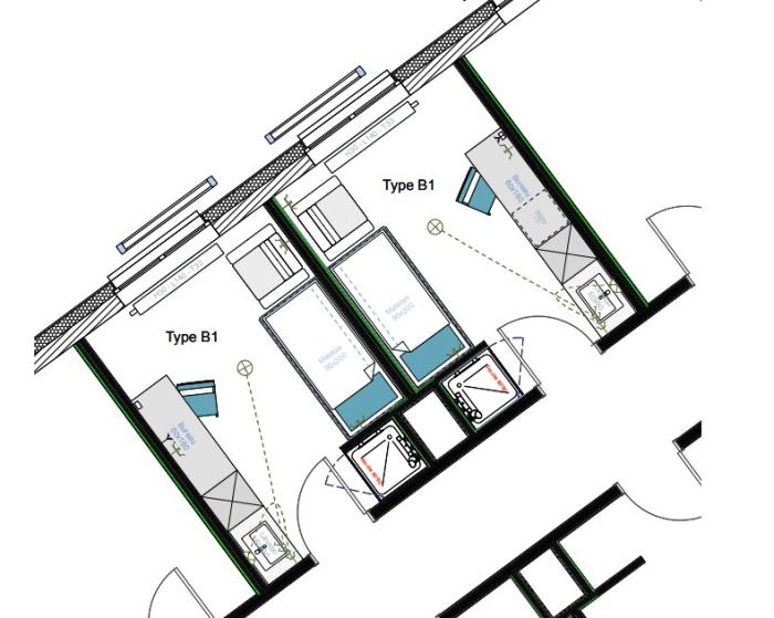 Chambre en résidence