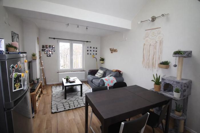 Appartement 40 m² à Liège Botanique / rue Saint-Gilles / Jonfosse