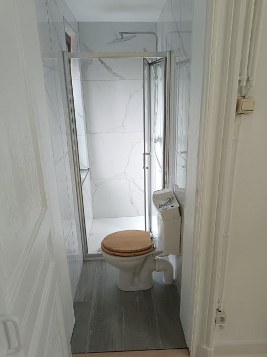 Douche + wc