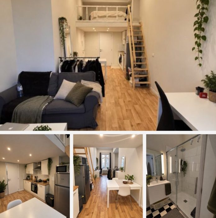Studio 35 m² à Liège Botanique / rue Saint-Gilles / Jonfosse