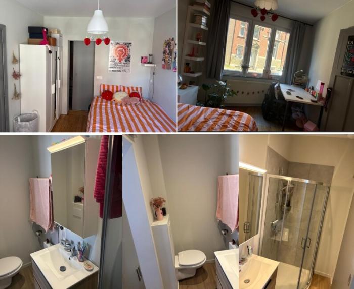 exemple de chambre/sdb