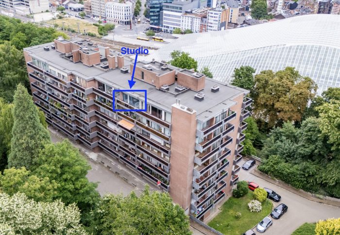 Studio 43 m² à Liège Laveu / Cointe