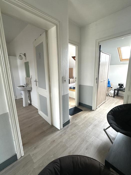 Hall, chambres et dressing