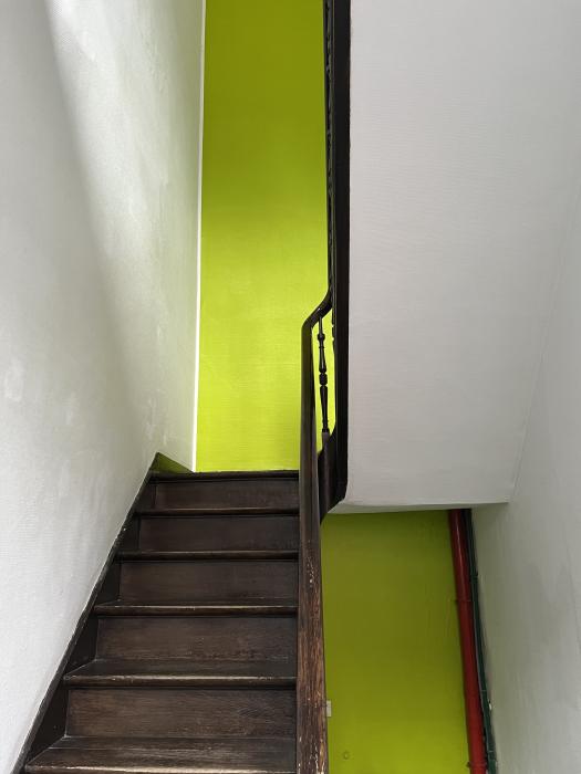 Escaliers menant aux kots