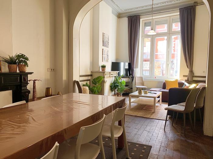 Salon, salle à manger communs