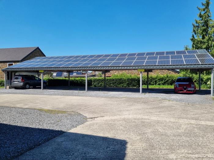 espace de parking couvert