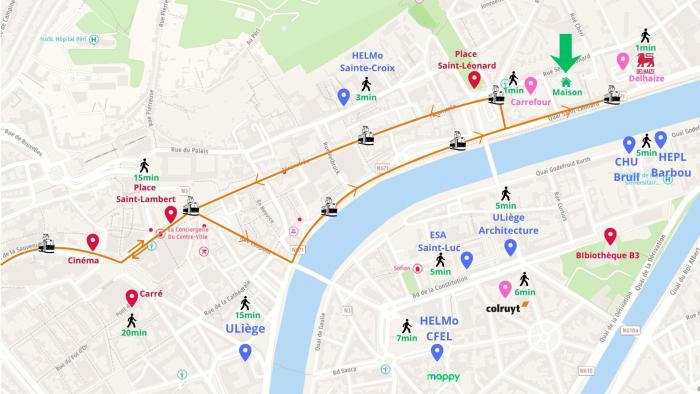 photo plan quartier + mobilité