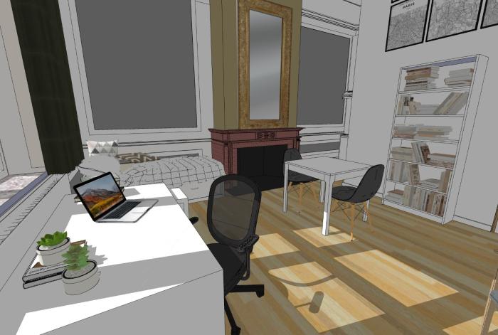 Studio 30 m² in Luik Avroy / Guillemins