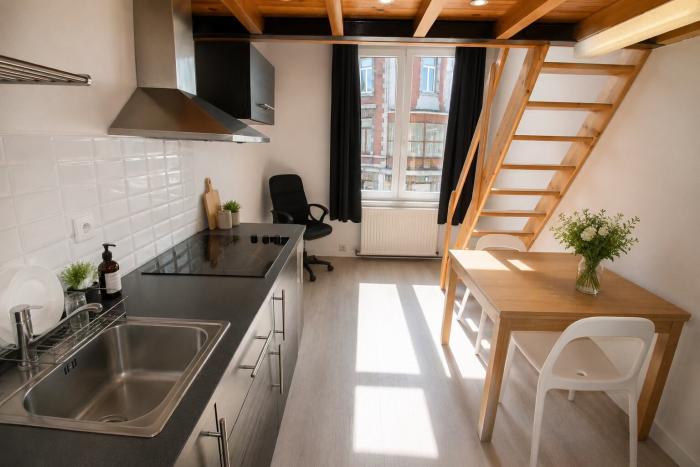 Studio 25 m² à Liège Outremeuse