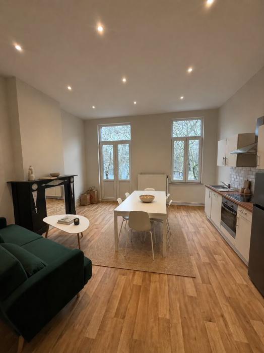Appartement 90 m² à Liège Botanique / rue Saint-Gilles / Jonfosse