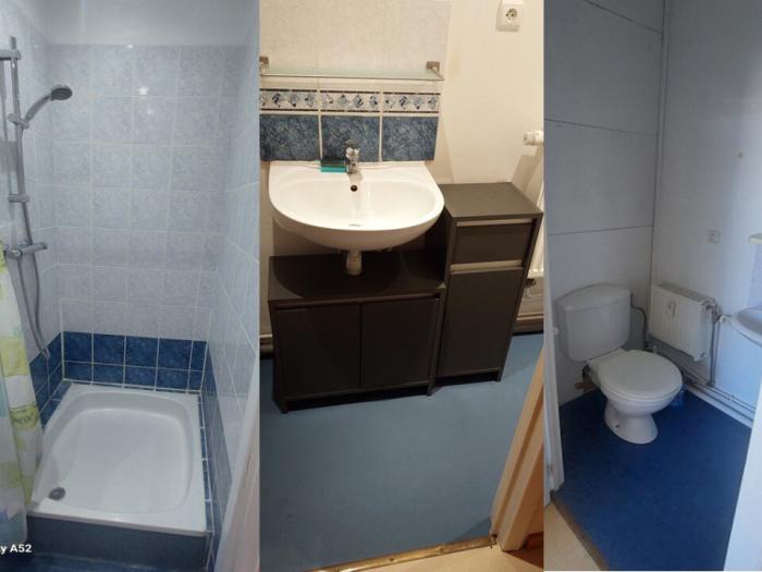 WC et douche