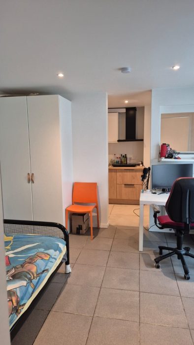 vue à partir de la chambre