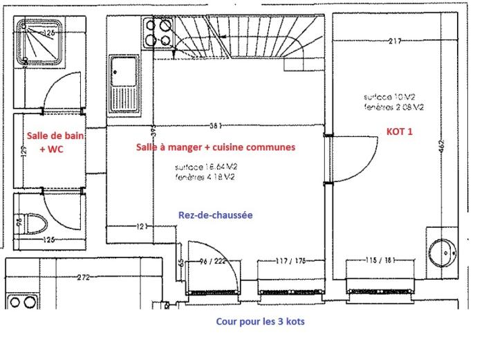Plan du Rez de chaussée
