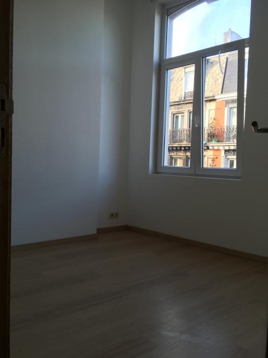 Vue depuis la porte d'entrée