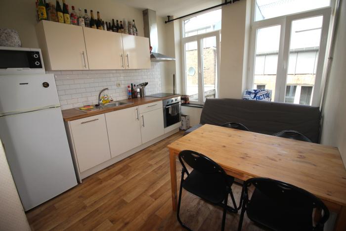 Appartement 45 m² à Liège Botanique / rue Saint-Gilles / Jonfosse