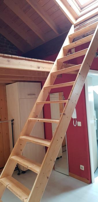 Studio 38 m² à Liège Outremeuse