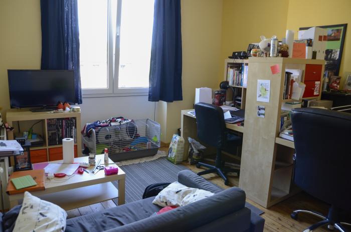 Kot 16 m² in Luik Botanique / rue Saint-Gilles / Jonfosse