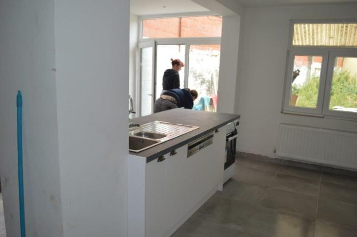 cuisine table de travail