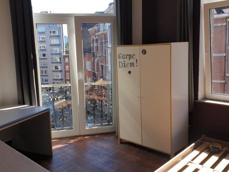 Kot 20 m² à Liège Botanique / rue Saint-Gilles / Jonfosse