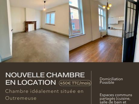 Kot 25 m² in Luik Outremeuse