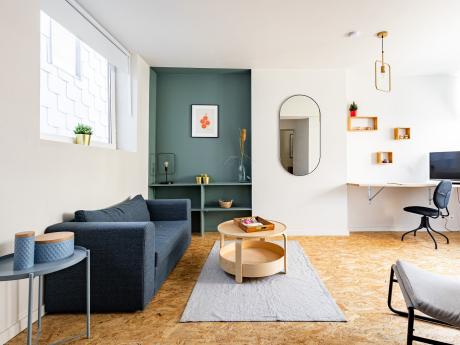 单人间 65 m² 在 Liege Outremeuse
