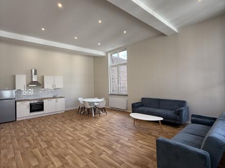 Appartement 100 m² à Liège Botanique / rue Saint-Gilles / Jonfosse