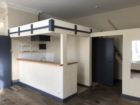 Studio 50 m² in Liege Botanique / rue Saint-Gilles / Jonfosse