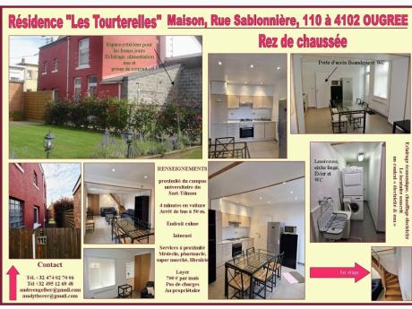 Maison 150 m² à Liège Angleur / Sart-Tilman