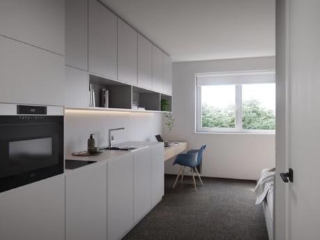 Studio 22 m² à Liège Cathédrale / Sauvenière / Saint-Denis