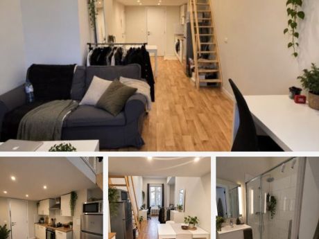 Studio 35 m² à Liège Botanique / rue Saint-Gilles / Jonfosse