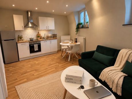Appartement 35 m² à Liège Outremeuse