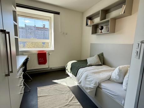 Chambre en résidence 12 m² à Liège Avroy / Guillemins