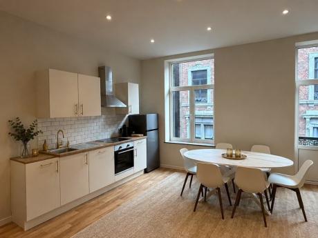 Apartment 90 m² in Liege Botanique / rue Saint-Gilles / Jonfosse