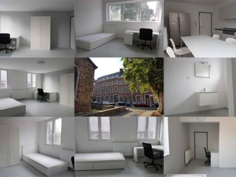 kot 12 m² à Liège Botanique / rue Saint-Gilles / Jonfosse