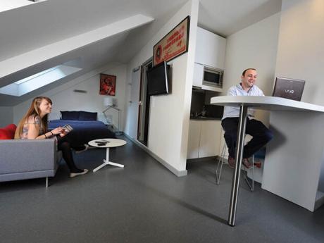 Chambre en résidence 22 m² à Liège Avroy / Guillemins